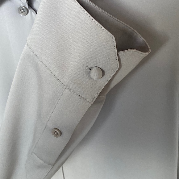 Helmut Lang NWT Silk Crepe Button Front Blouse - Picture 6 of 12